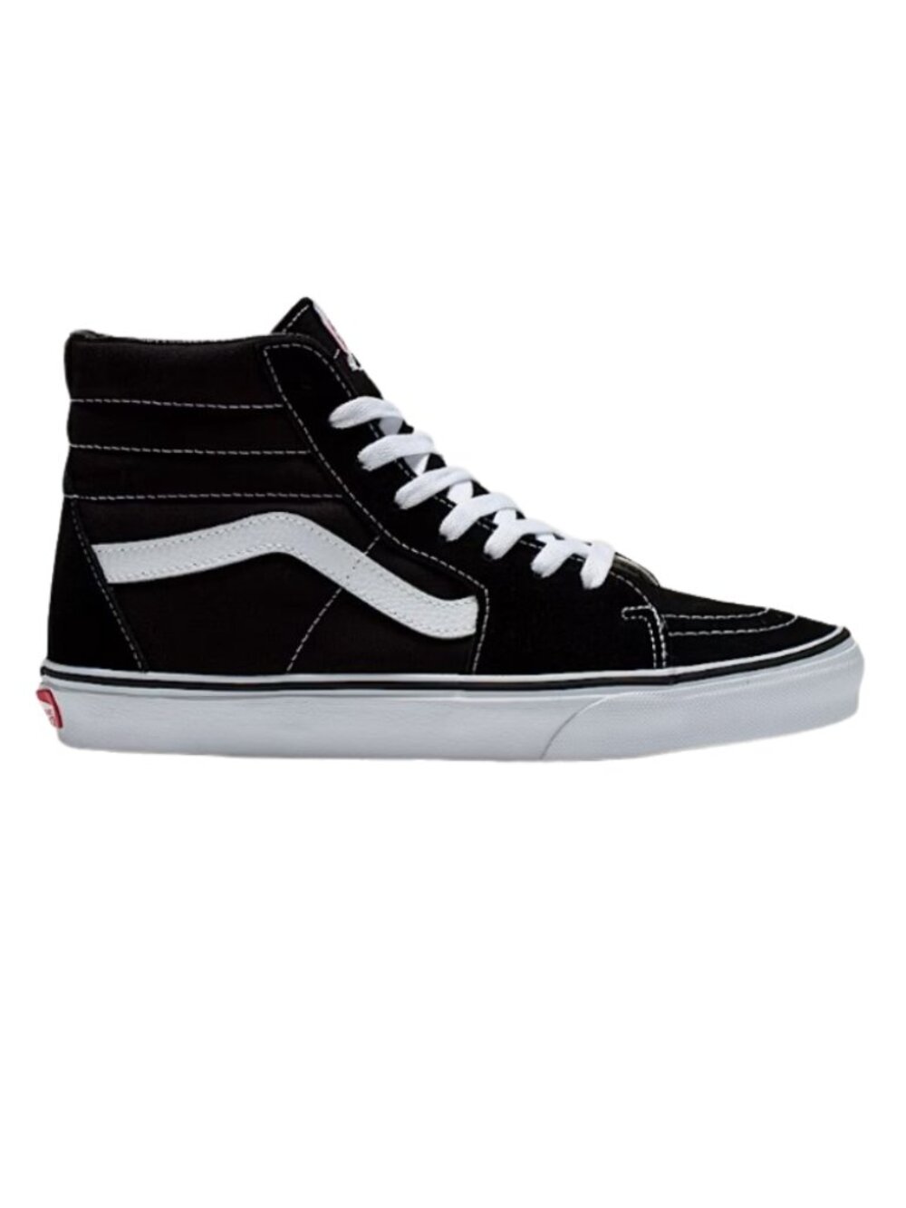 Vans Sk8-Hi Black/Black/White Unisex Sneakers